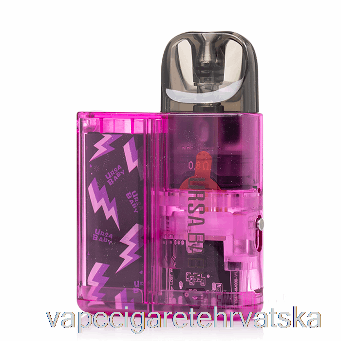 Vape Cigarete Lost Vape Ursa Baby 18w Pod Sustav Purple Clear